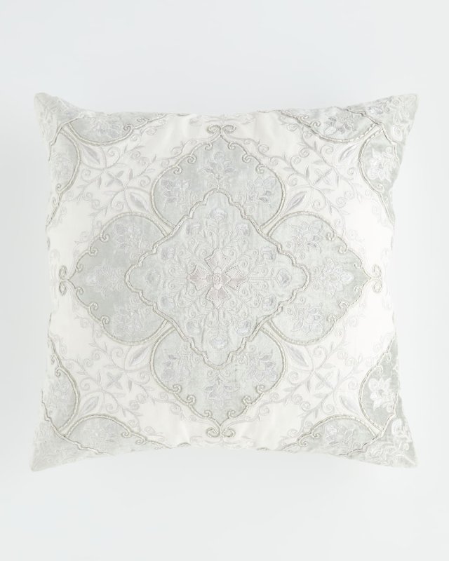 Velvet Scroll Decorative Pillow -